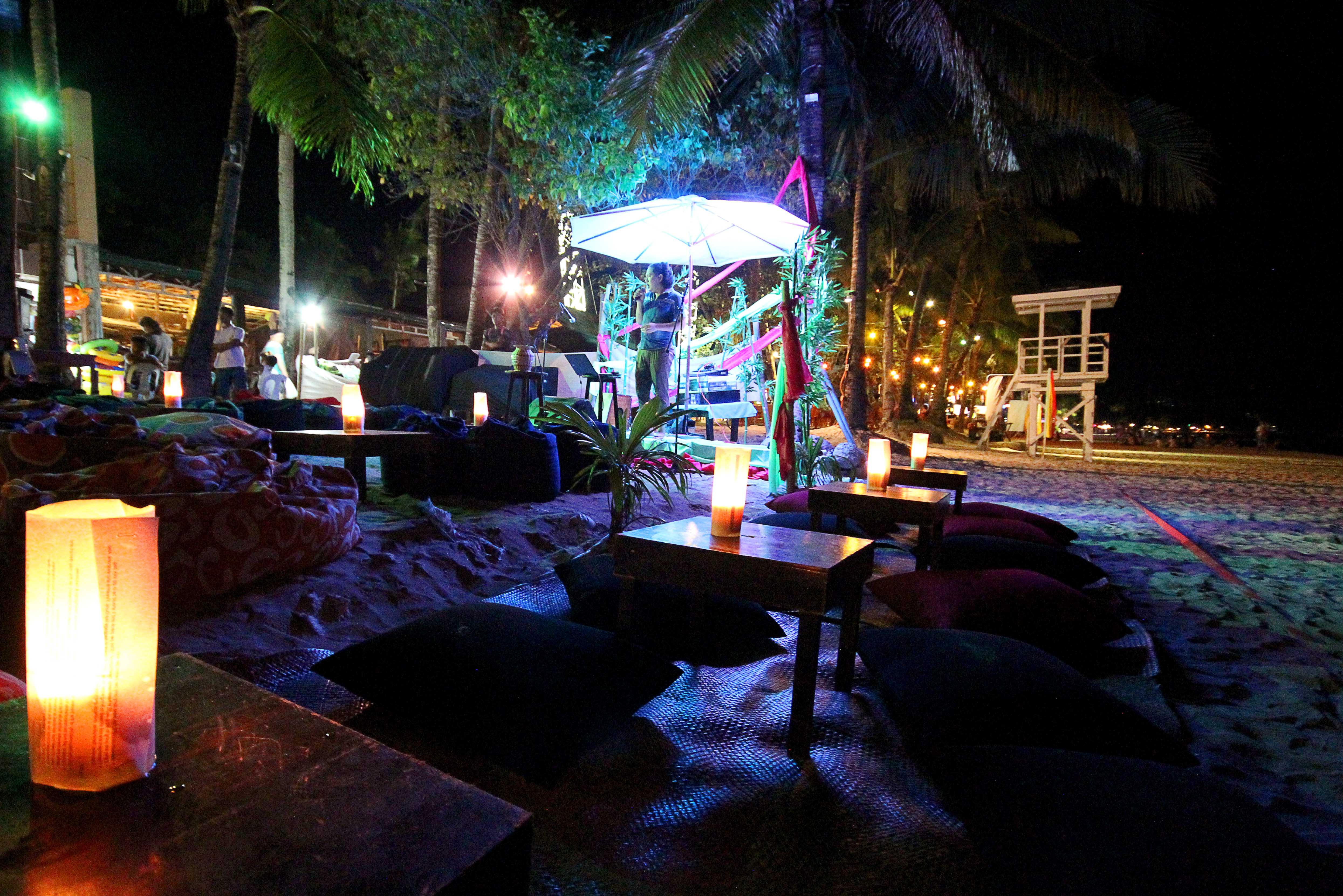 Bamboo Beach Resort & Restaurant Manoc-Manoc Kültér fotó